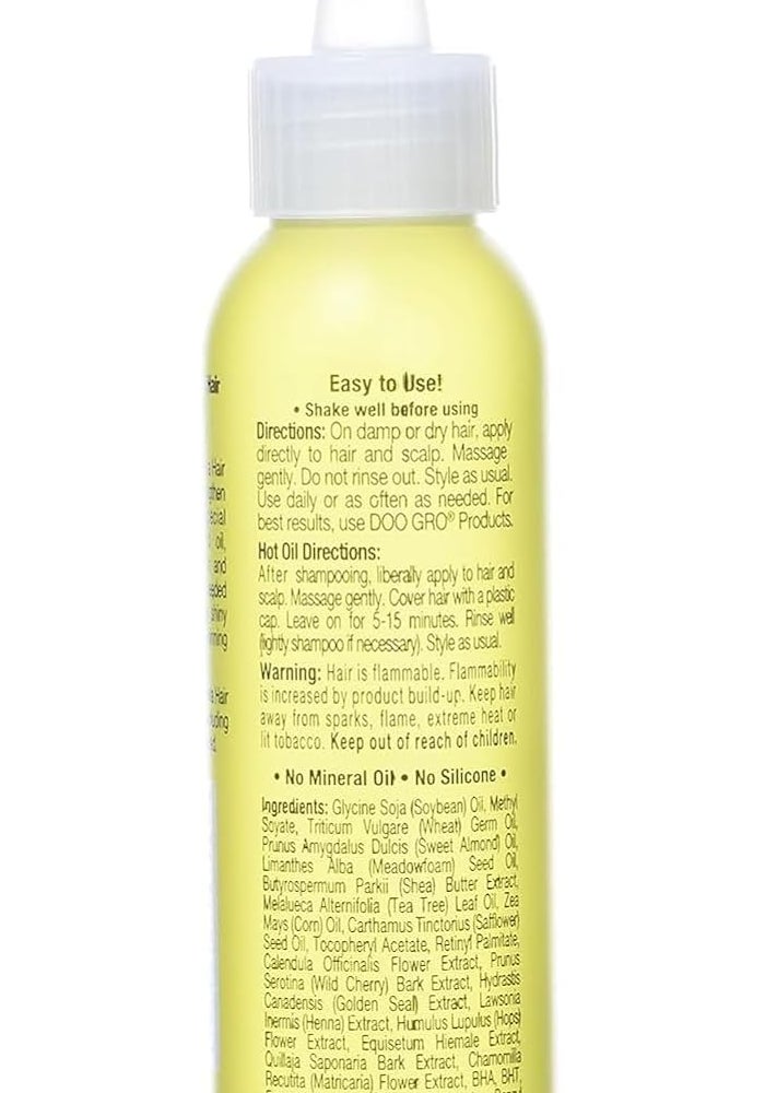 Doo Gro Mega Thick Growth Oil - 125 ml Hair Oil for Thickening and Strengthening Hair - Image 3